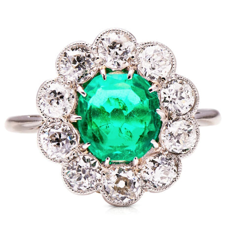 Emerald engagement rings