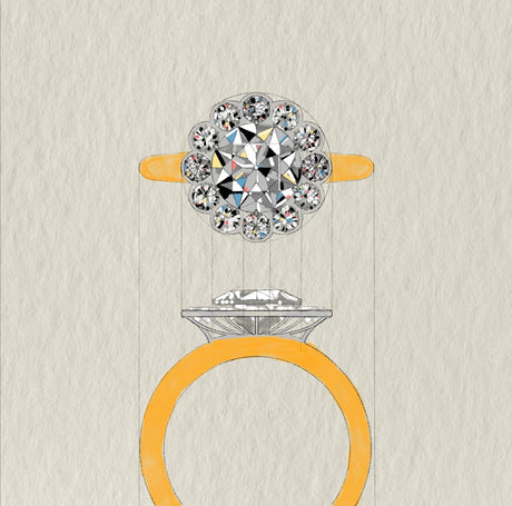 Cluster Engagement Rings