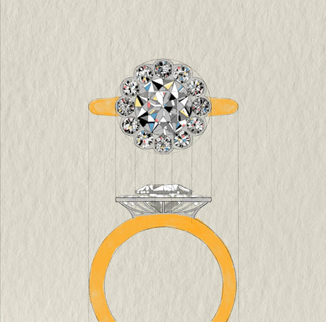 Cluster Engagement Rings 