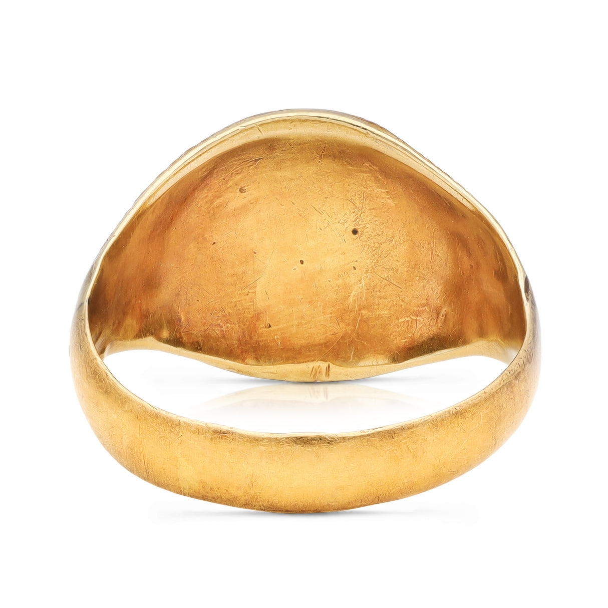 Signet ring initials "jd"
