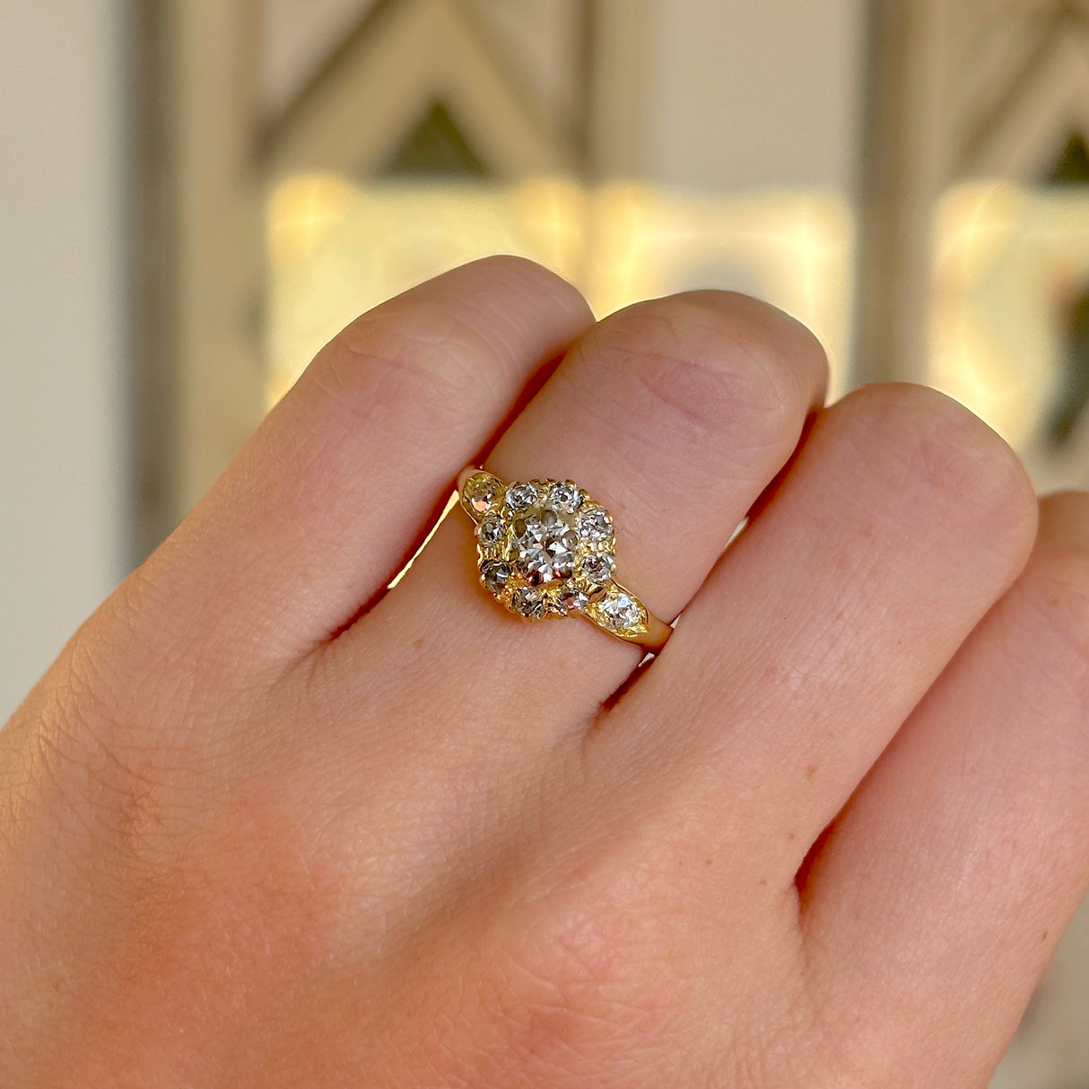 Vintage, diamond engagement ring