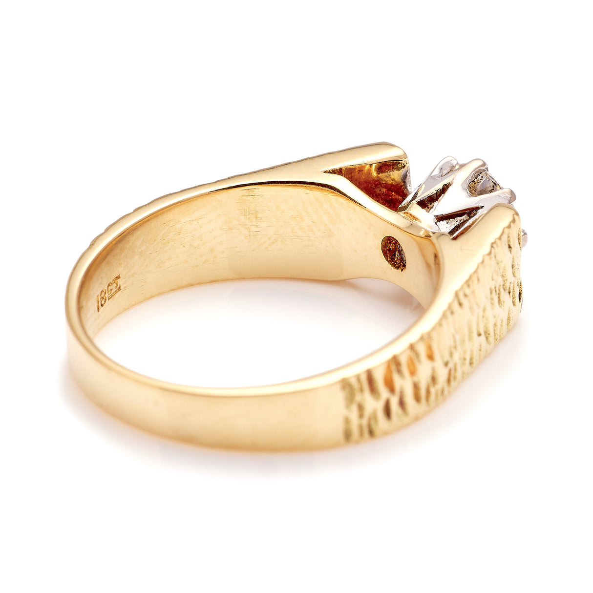 Vintage, 1950s diamond solitaire ring