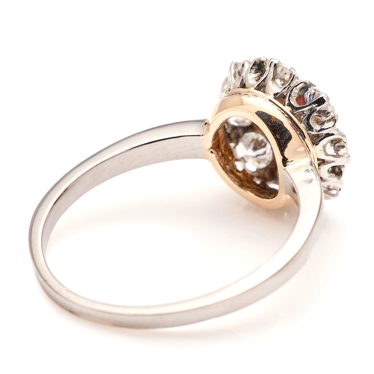 Vintage, 1930s diamond cluster ring