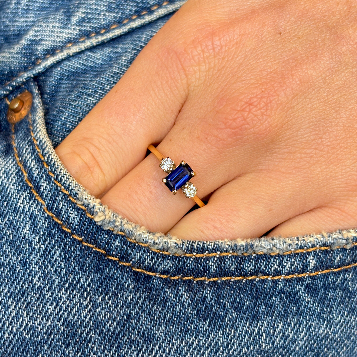 Vintage, 1980s ruby & diamond cluster ring