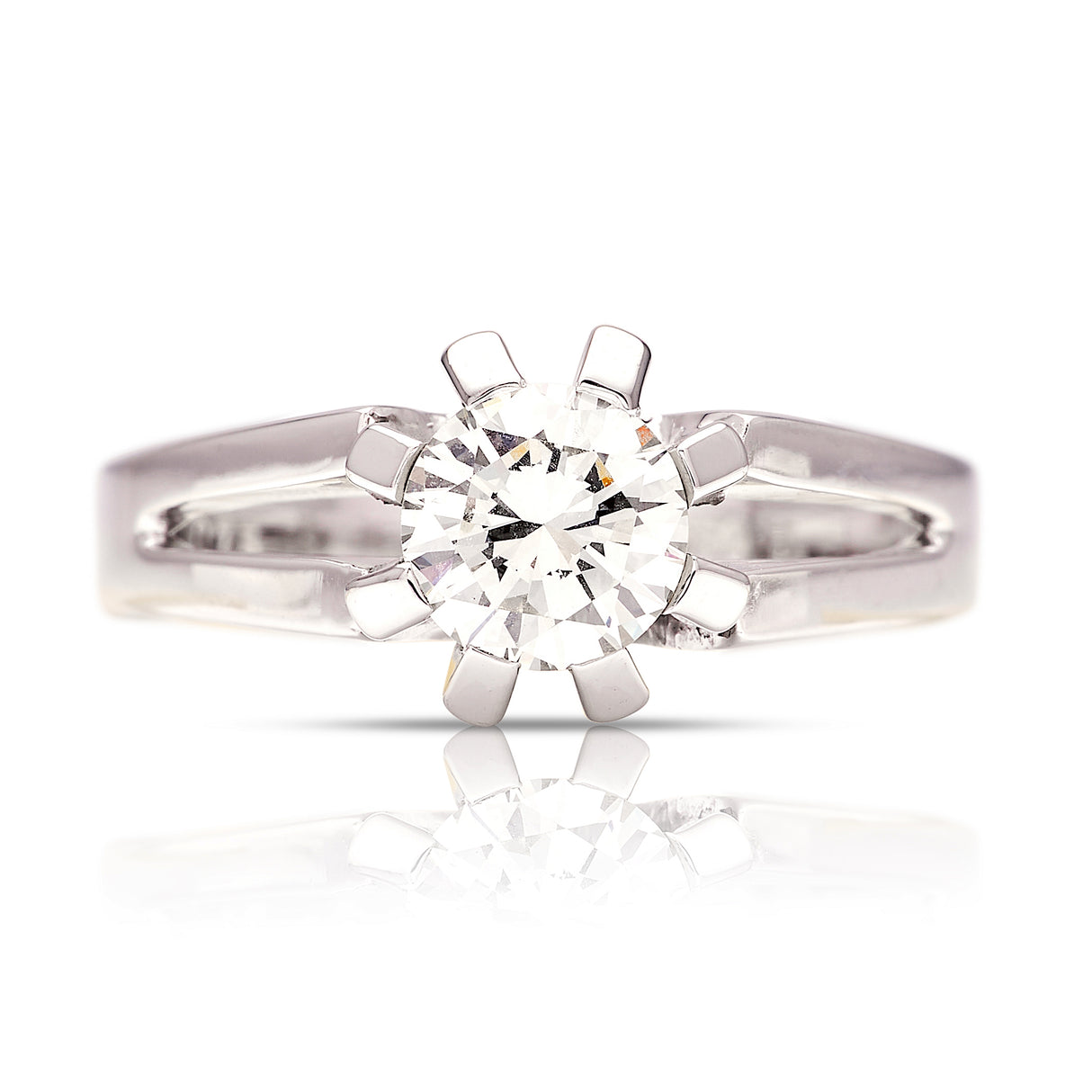 Vintage, 1990s solitaire diamond ring