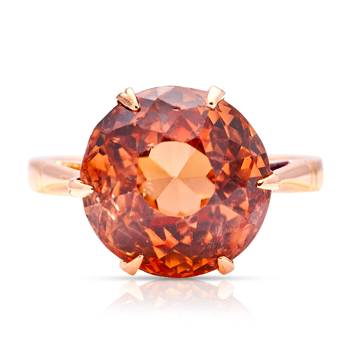 Vintage, 1930s tourmaline cocktail ring