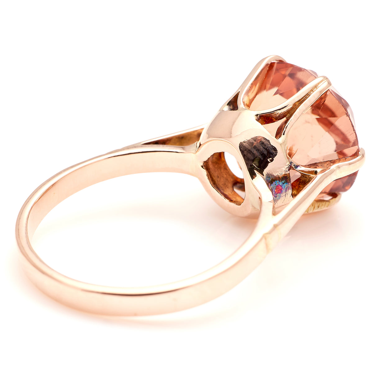 Vintage, 1930s tourmaline cocktail ring