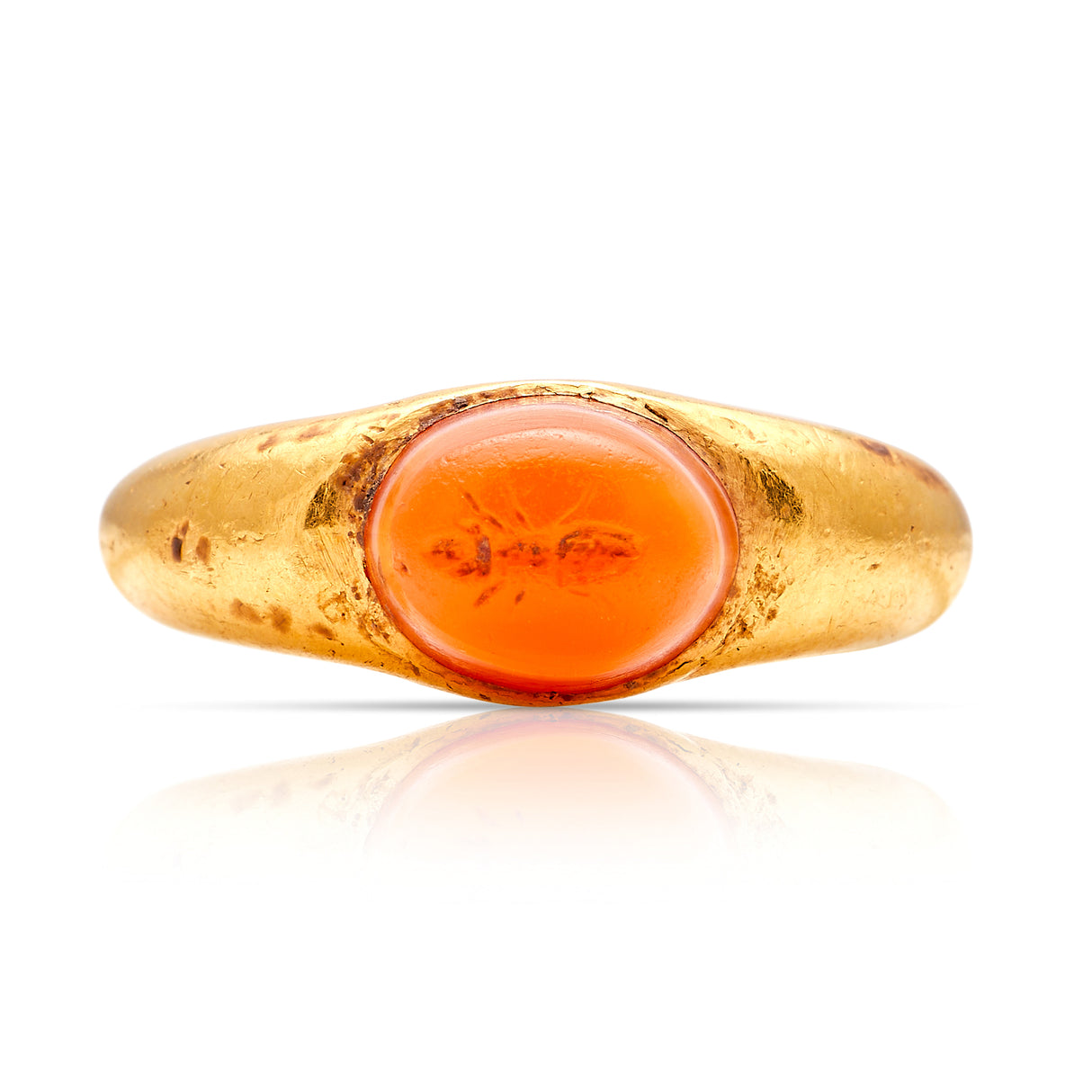 Ancient Roman, ant intaglio ring