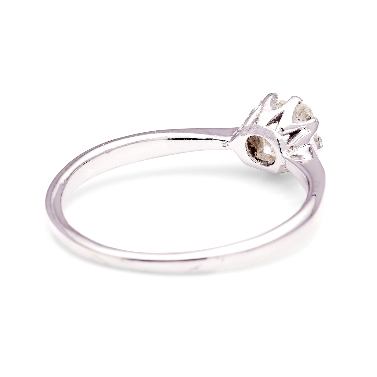 Vintage, 1940s solitaire diamond ring