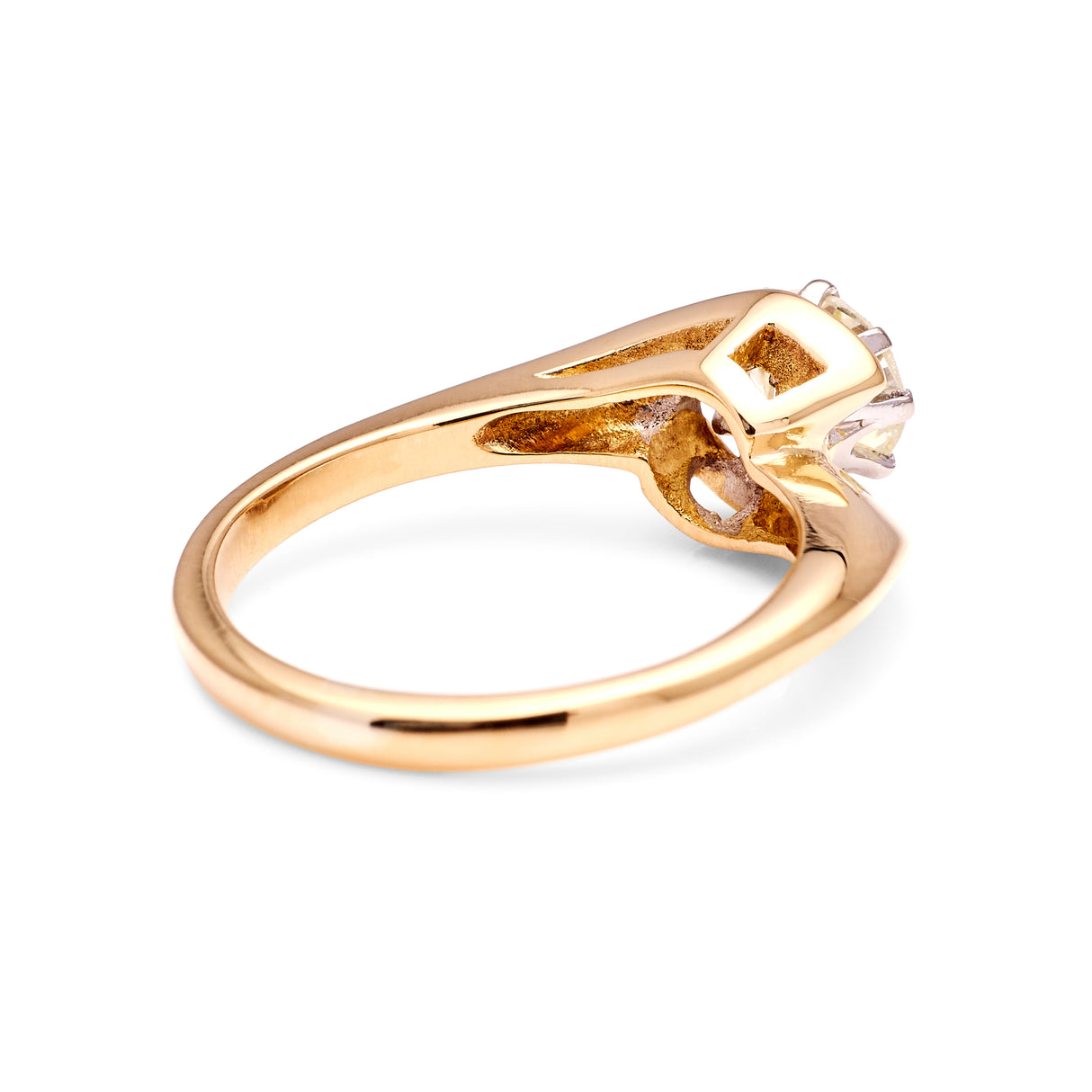 Vintage, 1990s solitaire diamond ring