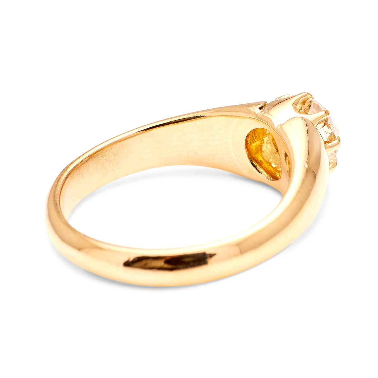 Antique, Victorian solitaire diamond ring