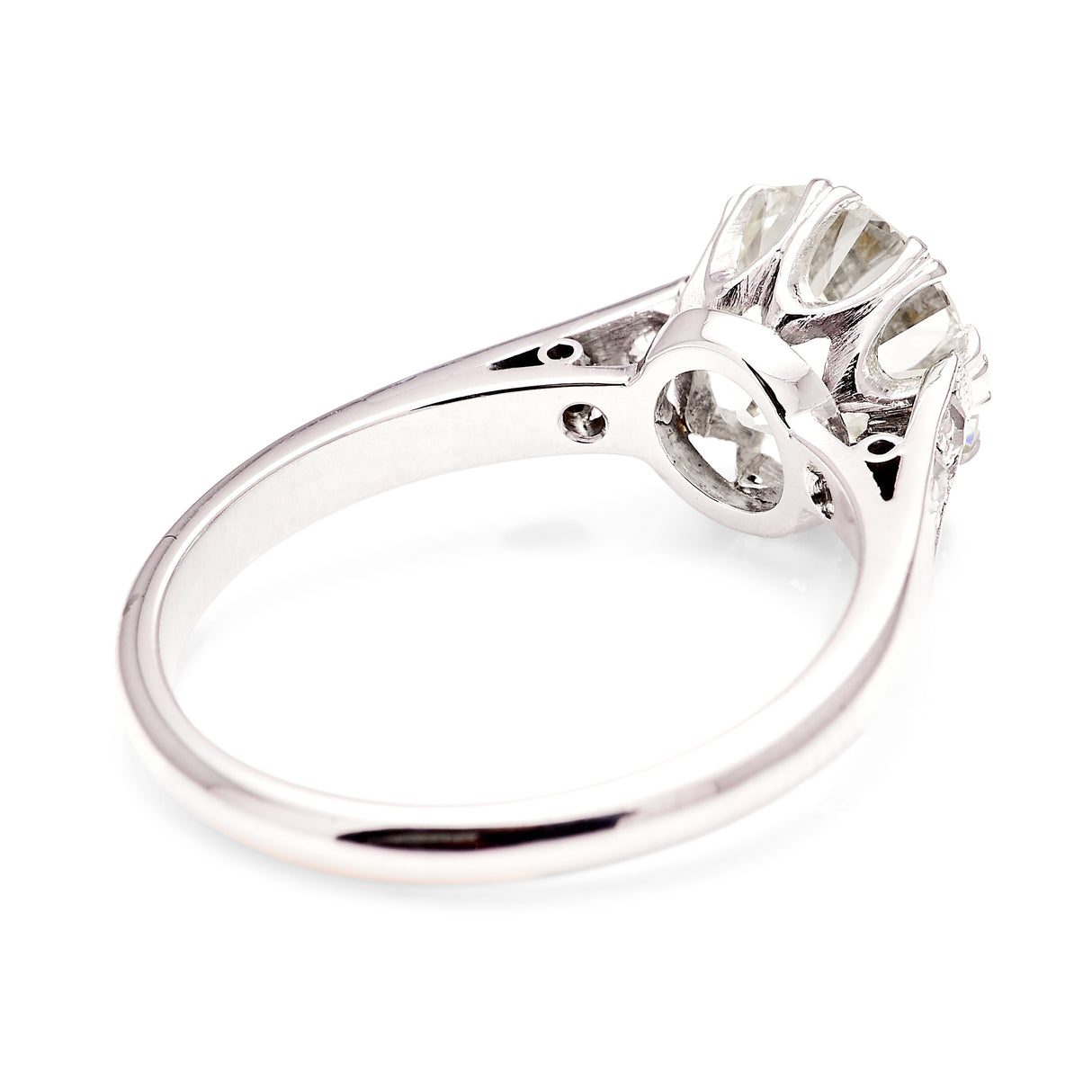 Antique, Edwardian diamond engagement ring