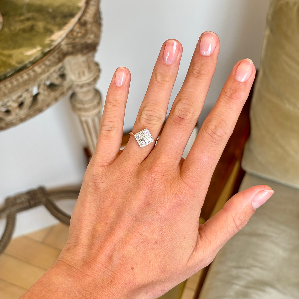 Vintage, Art Deco diamond ring