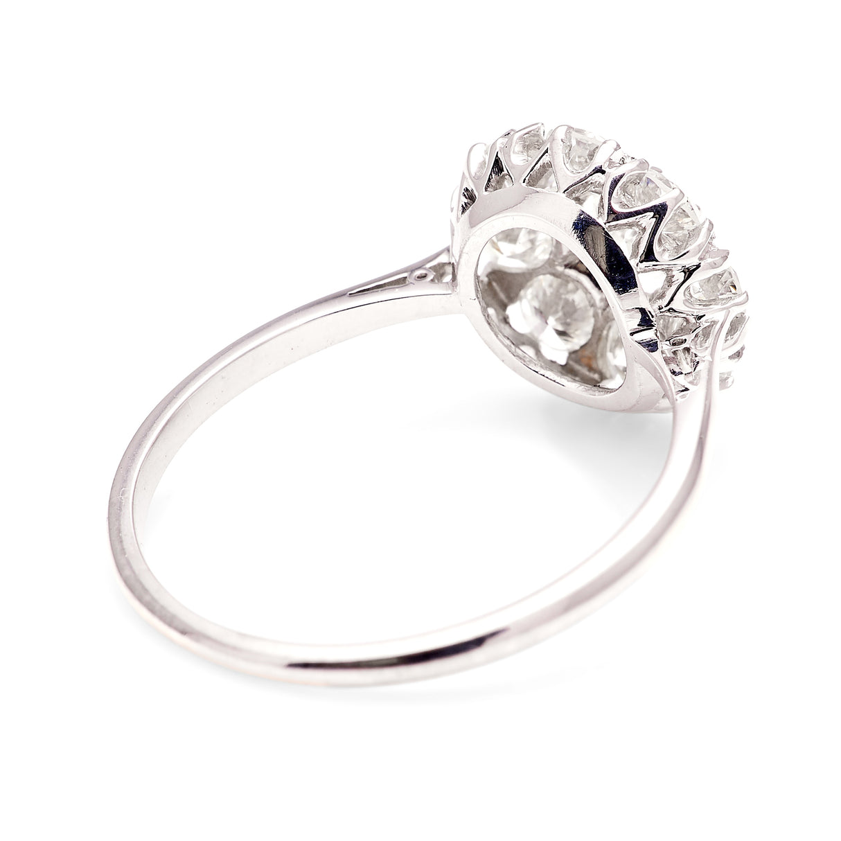 Vintage, 1920s diamond cluster ring