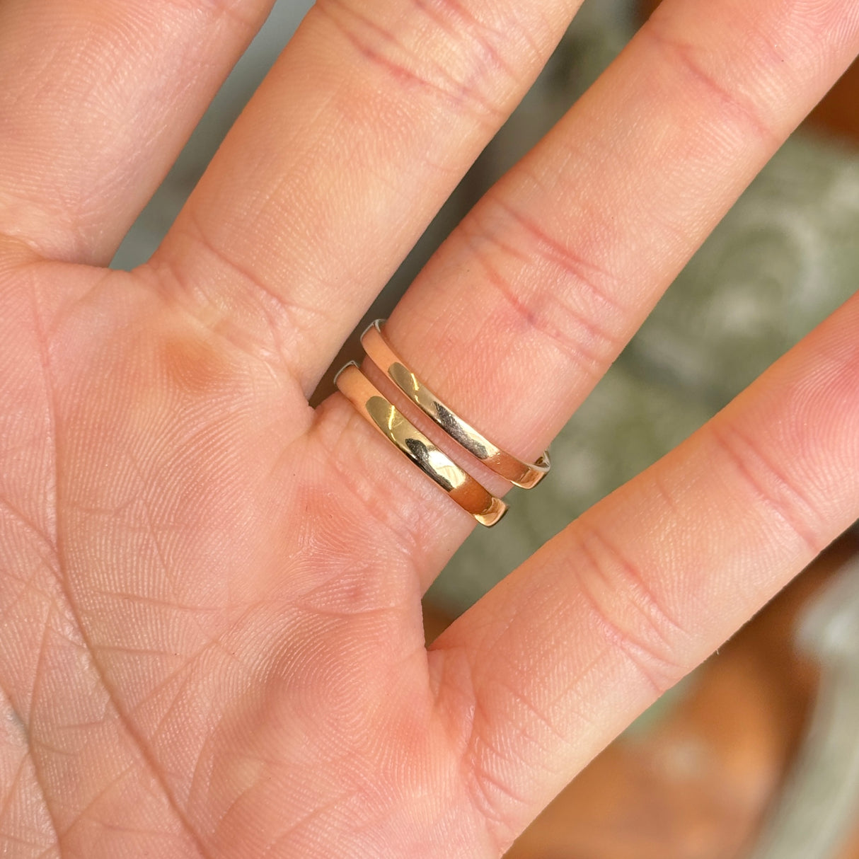 Vintage, 1940s tourmaline & diamond ring