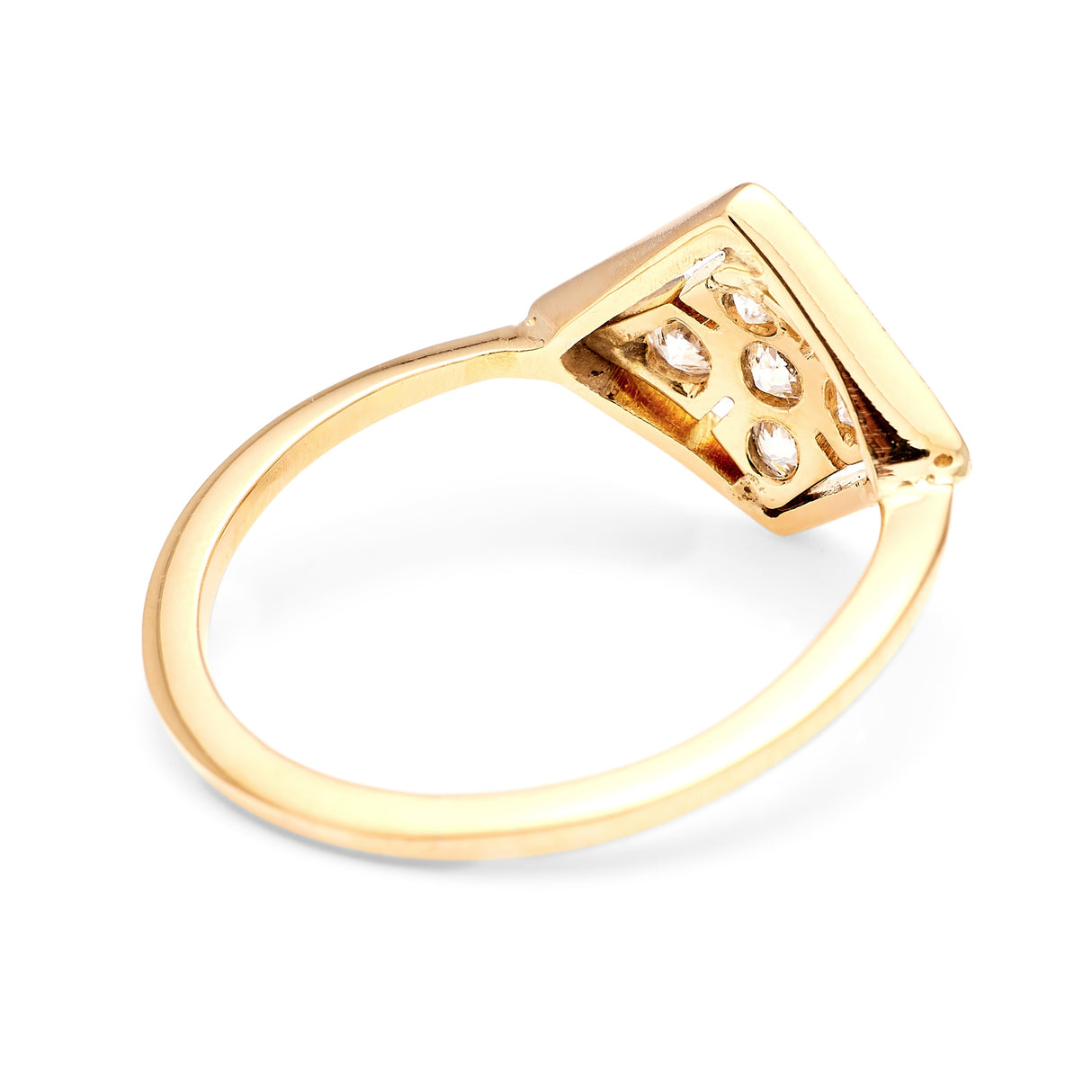 Vintage, 1930s diamond cluster ring