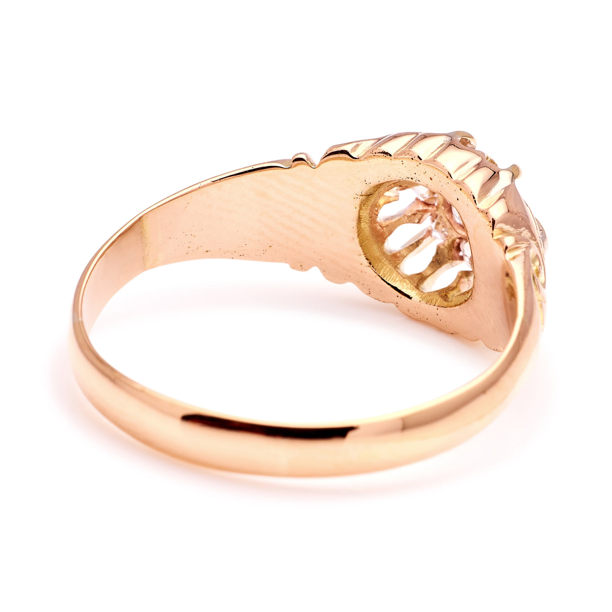 Antique, Victorian diamond cluster ring