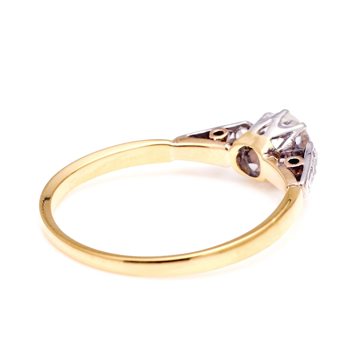 Antique, Edwardian diamond engagement ring