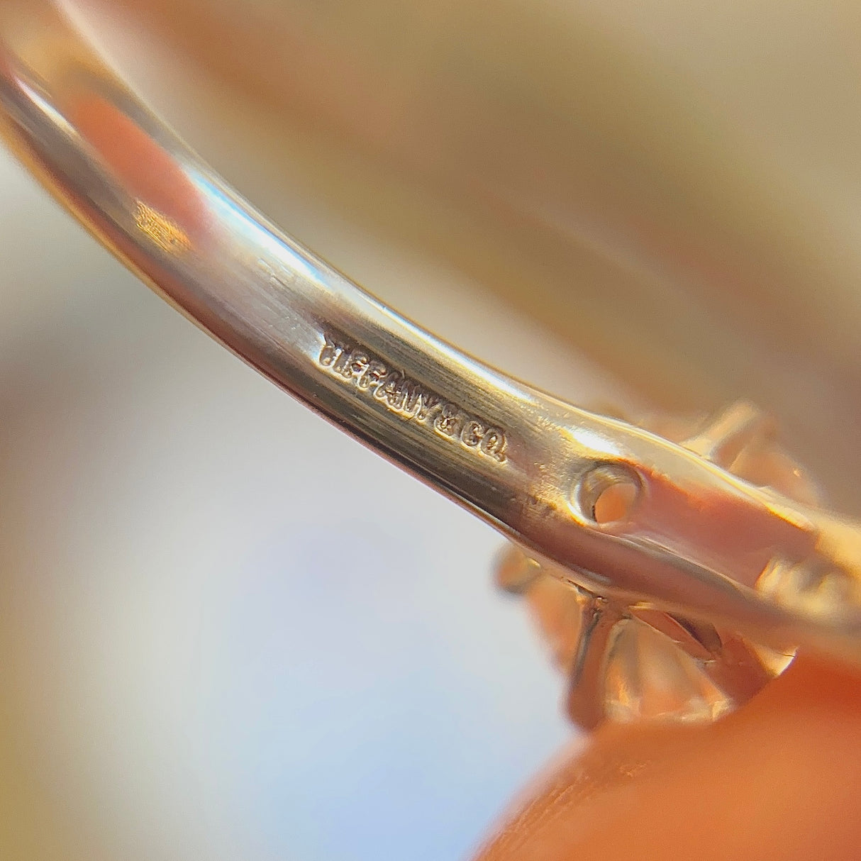 Vintage, 1920s Tiffany & Co. solitaire diamond ring