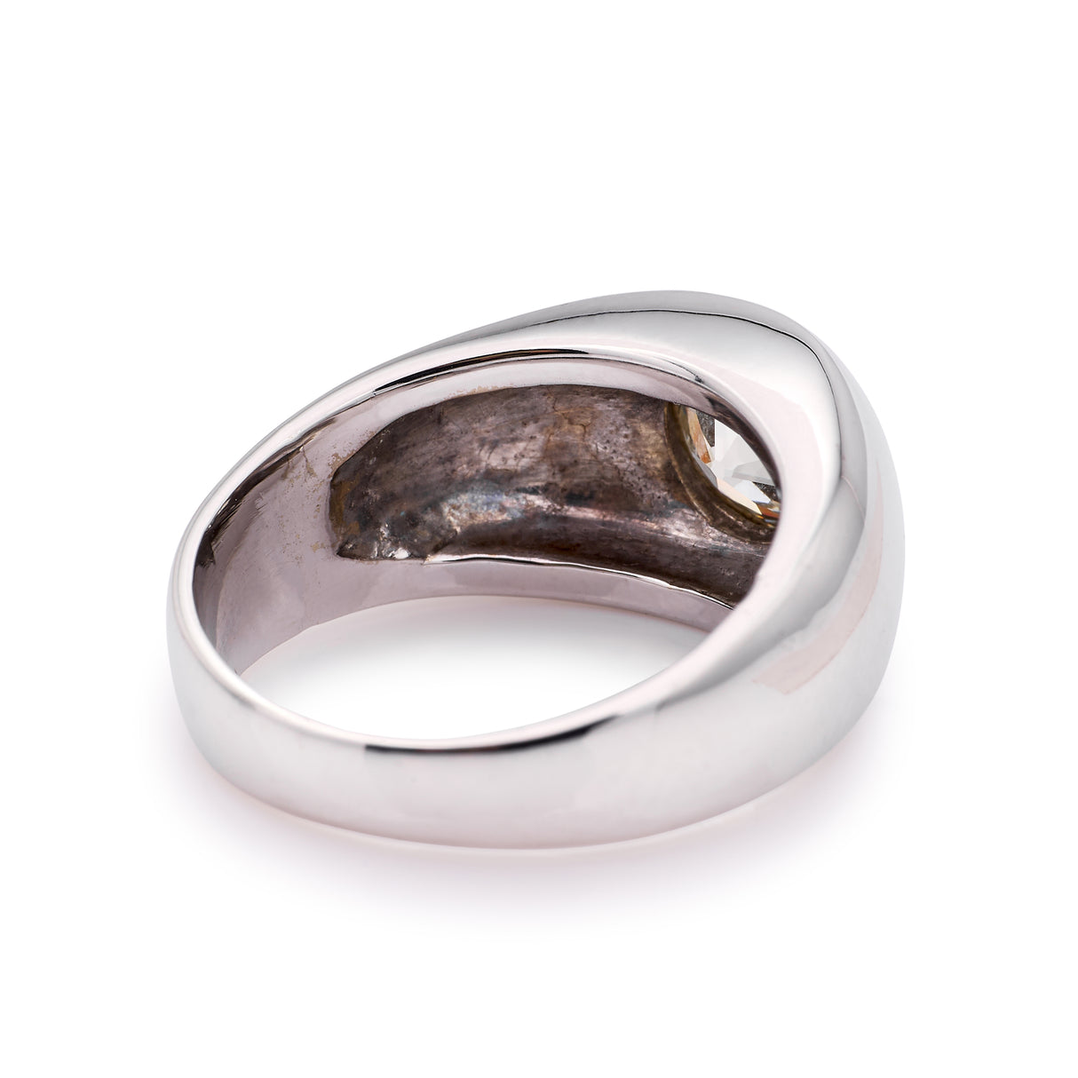 Vintage, late Art Deco old-cut diamond statement ring