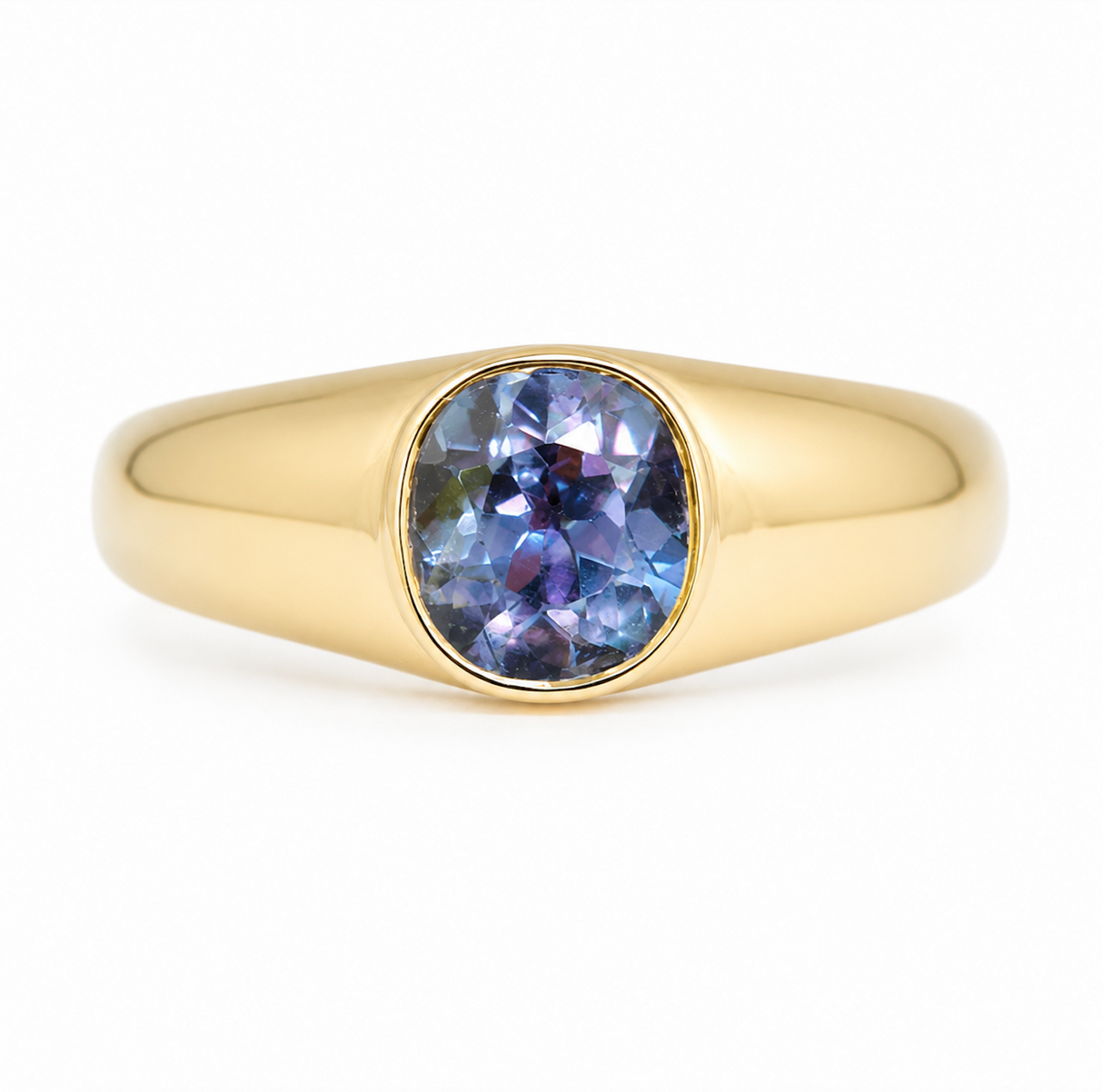 PART 2 PAYMENT | Antique, Victorian colour-change Montana sapphire gypsy ring