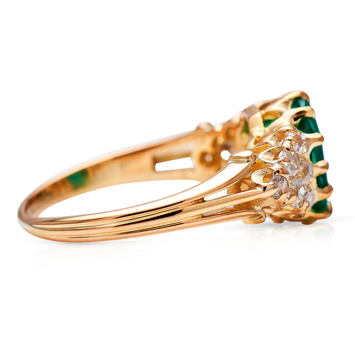 Antique_Emerald_Engagement_Rings | Antique_Emerald_Engagement_Rings | Vintage_Rings | Vintage_Engagement_Rings