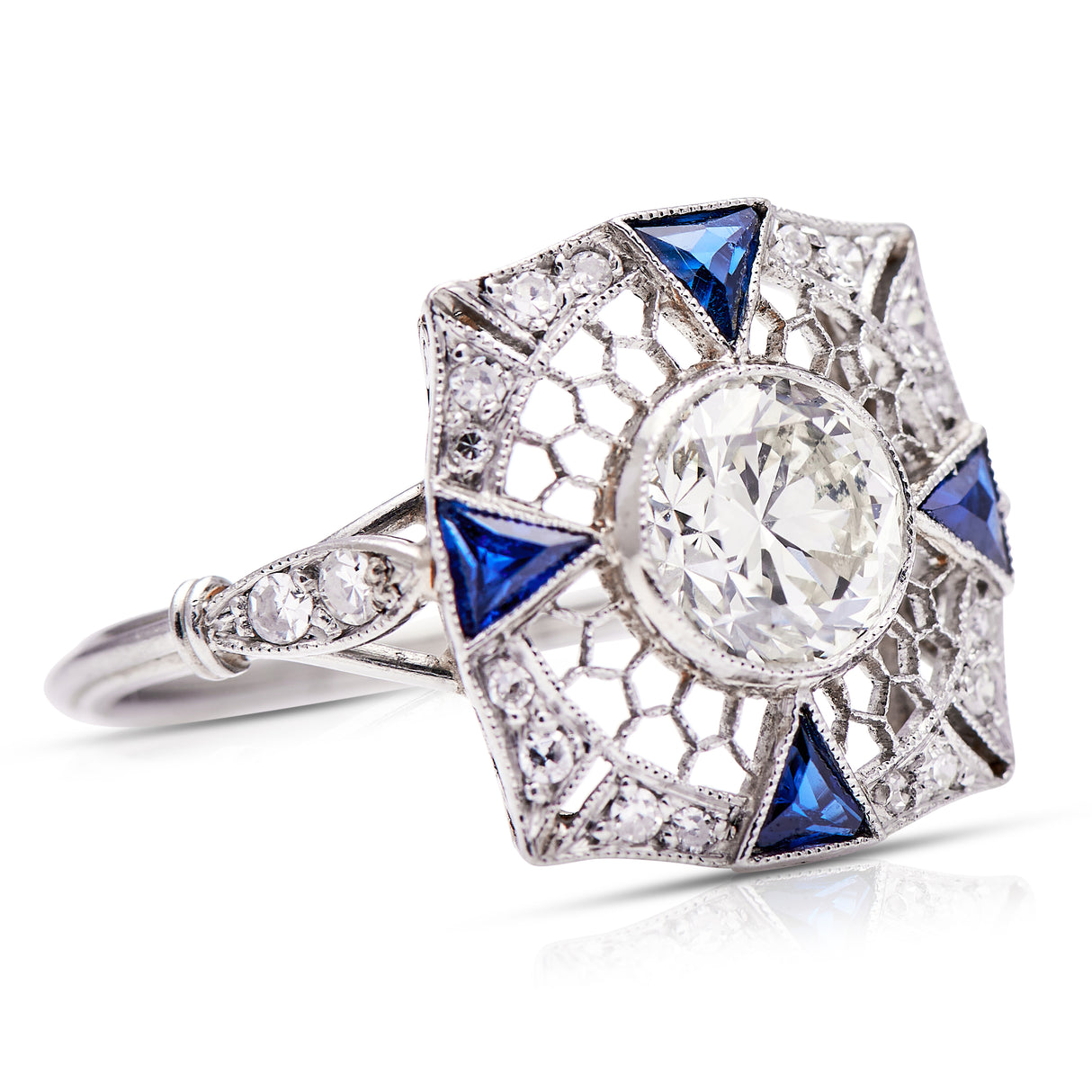 Art_Deco | Art_Deco | Platinum_Burmese_Sapphire | Diamond_Ring | Vintage_Engagement_Rings | Antique_Engagement_Ring | Antique_Rings | Vintage_Rings_Sapphire_rings | Sapphire_ring | Sapphire_and_diamond_rings | Sapphire_engagement_ring. Sapphire engagement rings. Sapphire and diamond engagement ring. Sapphire and diamond engagement rings. Platinum sapphire ring. Antique sapphire ring. Antique sapphire rings. Vintage sapphire rings.