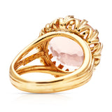 Tiffany & co | an incredible morganite ring, set in 18ct rose gold