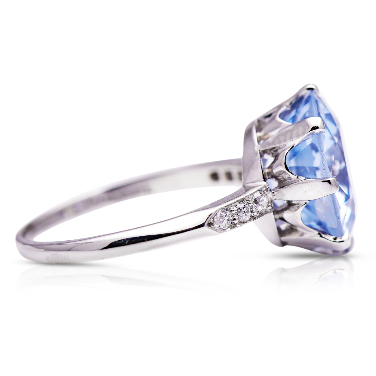 Antique | Tiffany&co | 1920s, sapphire and diamond ring