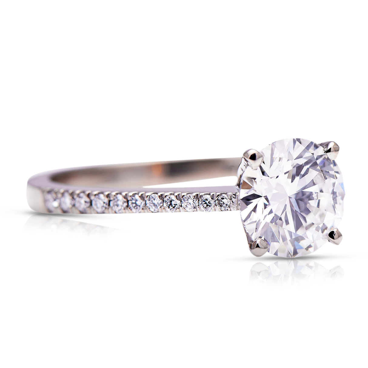 Engagement, 1.50ct diamond solitaire ring