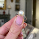 Exceptional, Edwardian, natural pearl & diamond ring