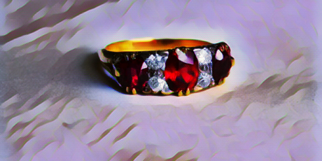 Red Gemstones | Antique Rings | Antique Engagement Rings 