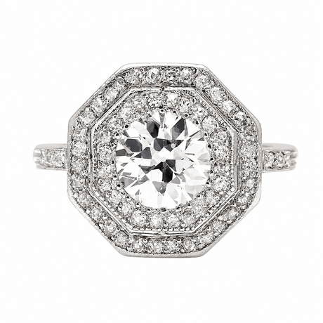 Art Deco engagement rings