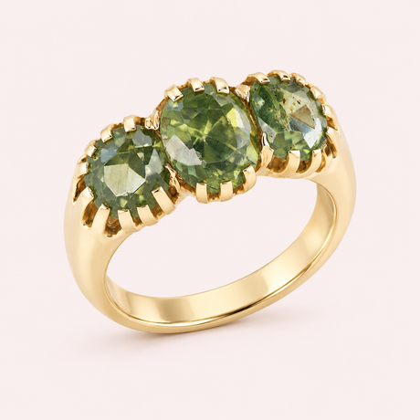 Zircon rings