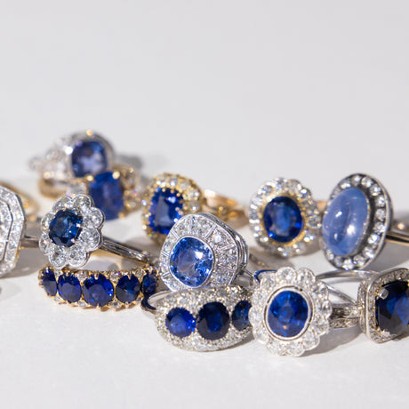 Sapphire rings