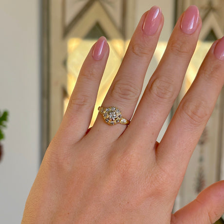 Vintage, diamond engagement ring