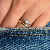 Antique, Edwardian solitaire diamond ring