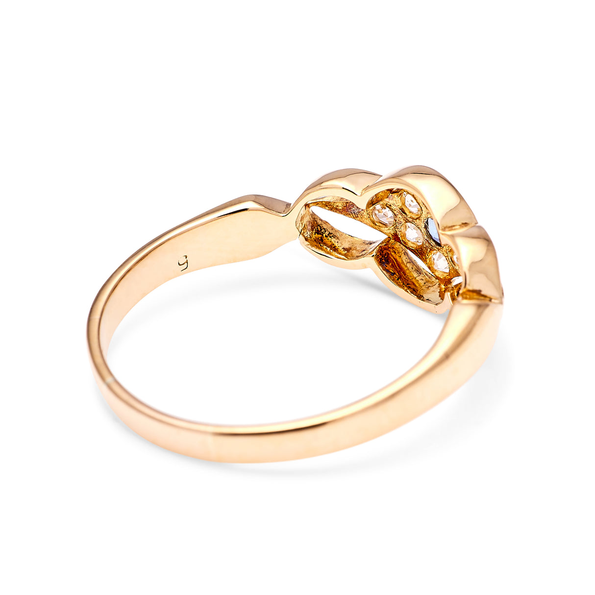 ON HOLD | Antique, Edwardian sapphire & diamond ring