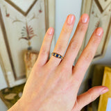 Antique, Edwardian sapphire & diamond ring