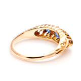Antique, Edwardian sapphire & diamond ring