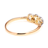 Vintage, Art Deco three-stone diamond ring