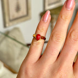 Vintage, 1960s Van Cleef & Arpels coral ring