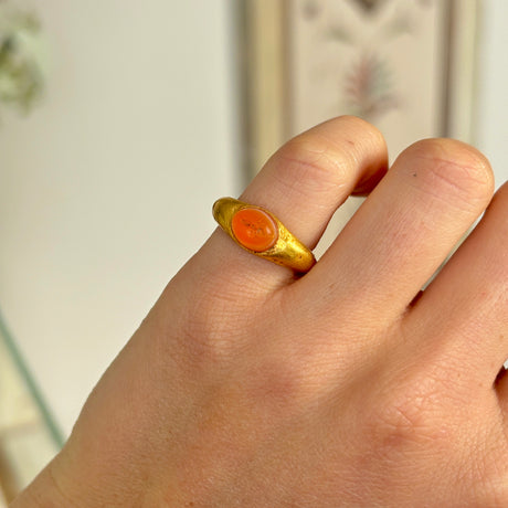 Ancient Roman, ant intaglio ring