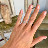 Vintage, Art Deco diamond cluster ring