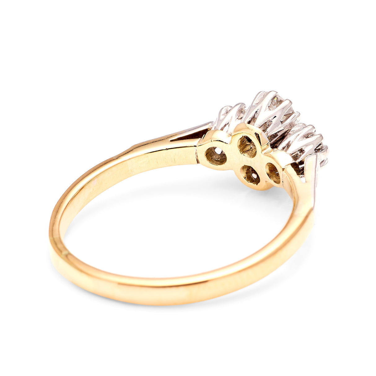 Vintage, Art Deco diamond cluster ring