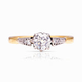 Antique, Edwardian diamond engagement ring