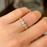Vintage, 1980s diamond engagement ring
