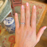 Vintage, Art Deco diamond five-stone ring