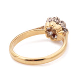Vintage, 1940s diamond cluster ring