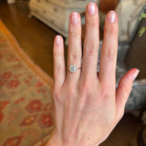 Antique, Edwardian diamond cluster ring